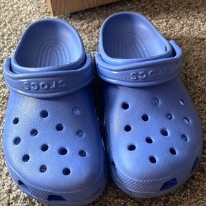 purple crocs
